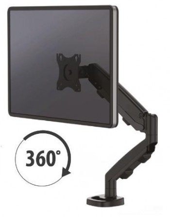 BRAZO PARA MONITORES EPPA  NEGRO