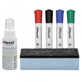 KIT DE ESCRITURA Y LIMPIEZA PIZARRAS REXEL