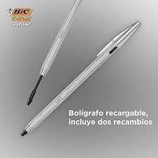 BOLIGRAFO BIC CRISTAL RE NEW AZUL +2 RECARGAS
