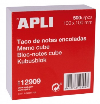 NOTAS BLANCAS ENGOMADAS