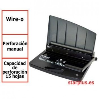ENCUADERNADORA DE ESPIRAL WIREBIND W15