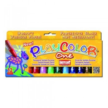 TEMPERA SOLIDA 10G COLORES ESTÁNDAR ONE PLAYCOLOR DUNSA