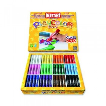 TEMPERA SOLIDA 10G COLORES ESTÁNDAR ONE PLAYCOLOR DUNSA