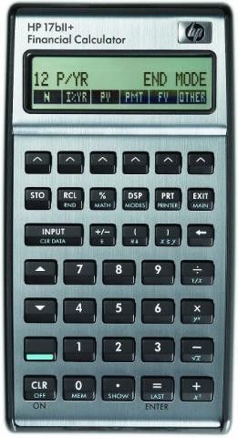 CALCULADORA FINANCIERA HP 17BII+