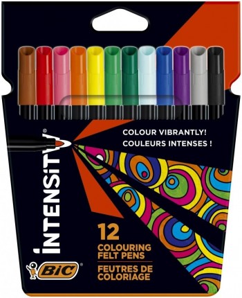 ROTULADOR INTENSITY BIC 12 UDS