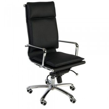SILLON DIRECCION IMITACION PIEL RD-986 NEGRO