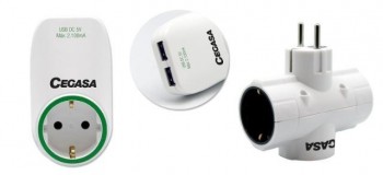 ADAPTADORES PARA ENCHUFES