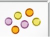 IMANES NOBO (PACK 6) COLORES SURTIDOS
