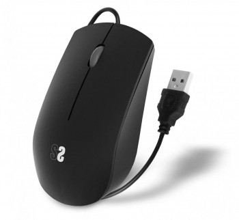 RATÓN BUSINESS SILENCIOSO CON CABLE USB 1200 DPI