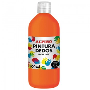PINTURA DE DEDOS BOTELLA 500 ML ALPINO