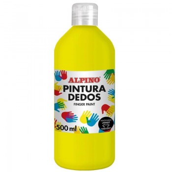 PINTURA DE DEDOS BOTELLA 500 ML ALPINO