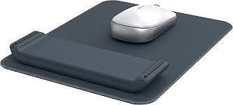 ALFOMBRILLA PARA RATÓN CON REPOSAMUÑECAS AJUSTABLE LEITZ ERGO, GRIS O GRIS OSCURO