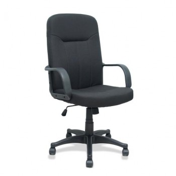 SILLON VILLA BASCULANTE TELA COLOR NEGRO