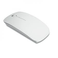 RATON INALAMBRICO BLANCO DE DISEÑO
