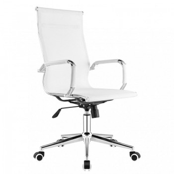 SILLON PRAGA MALLA BLANCO-NEGRO-GRIS