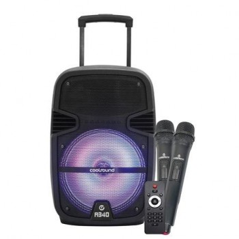 COOLSOUND A340 ALTAVOZ AMPLIFICADO BLUETOOTH 250W 8"