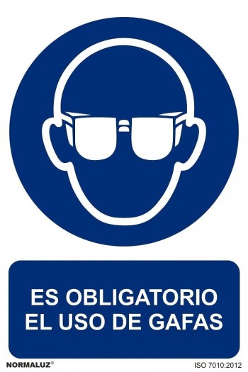 CARTELES DE SEÑALIZACION USO OBLIGATORIO PVC 0,7 MM CLASE B 210X300 MM