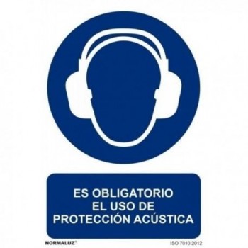 CARTELES DE SEÑALIZACION USO OBLIGATORIO PVC 0,7 MM CLASE B 210X300 MM