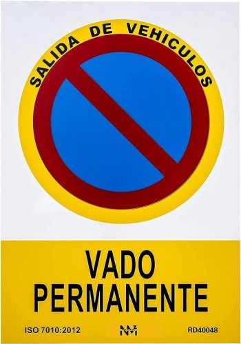 CARTELES DE SEÑALIZACION PROHIBIDO PVC 0,7 MM CLASE B 210X300 MM