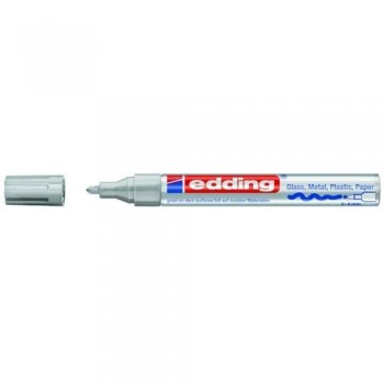 MARCADOR PERMANENTE TINTA OPACA PUNTA REDONDA 2-4 MM, EDDING 750