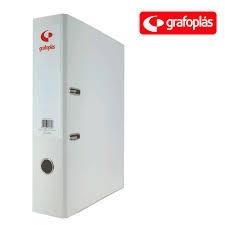ARCHIVADOR FORRADO DE PALANCA GRAFCOLOR BLANCO